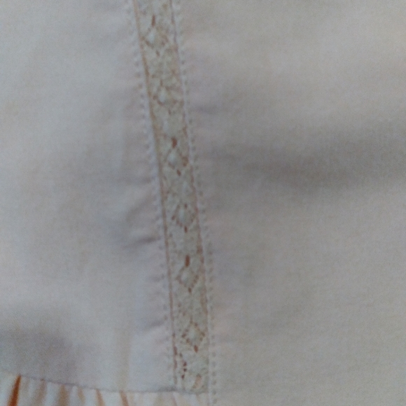 Pretty Sleeveless Button Up,High-Low Blouse, Pink/Rose - Picture 8 of 12